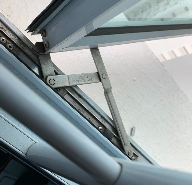 stainless steel window latch